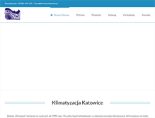 Tablet Screenshot of klimatest.com.pl